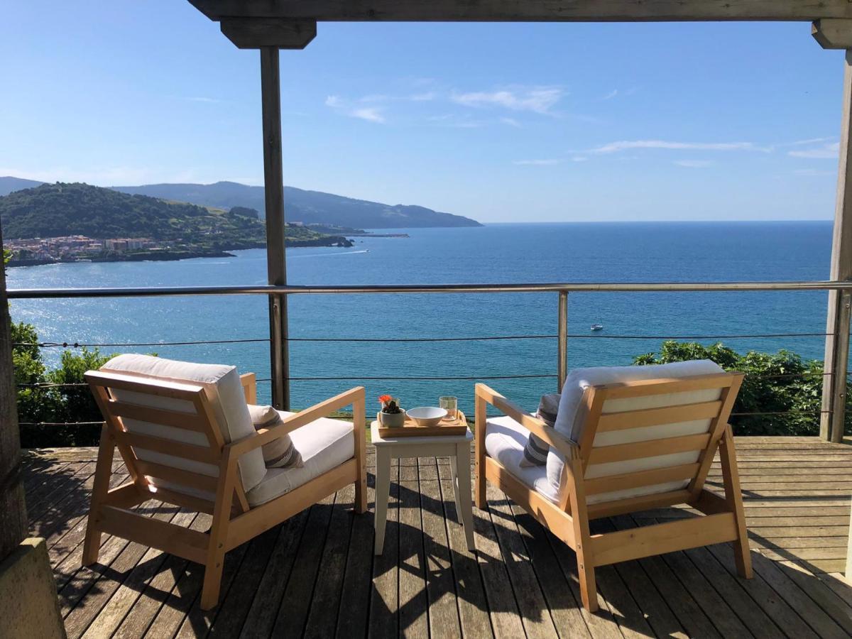 Willa Adosado En La Costa Con Excelentes Vistas Al Estuario De Urdaibai Mundaka Zewnętrze zdjęcie