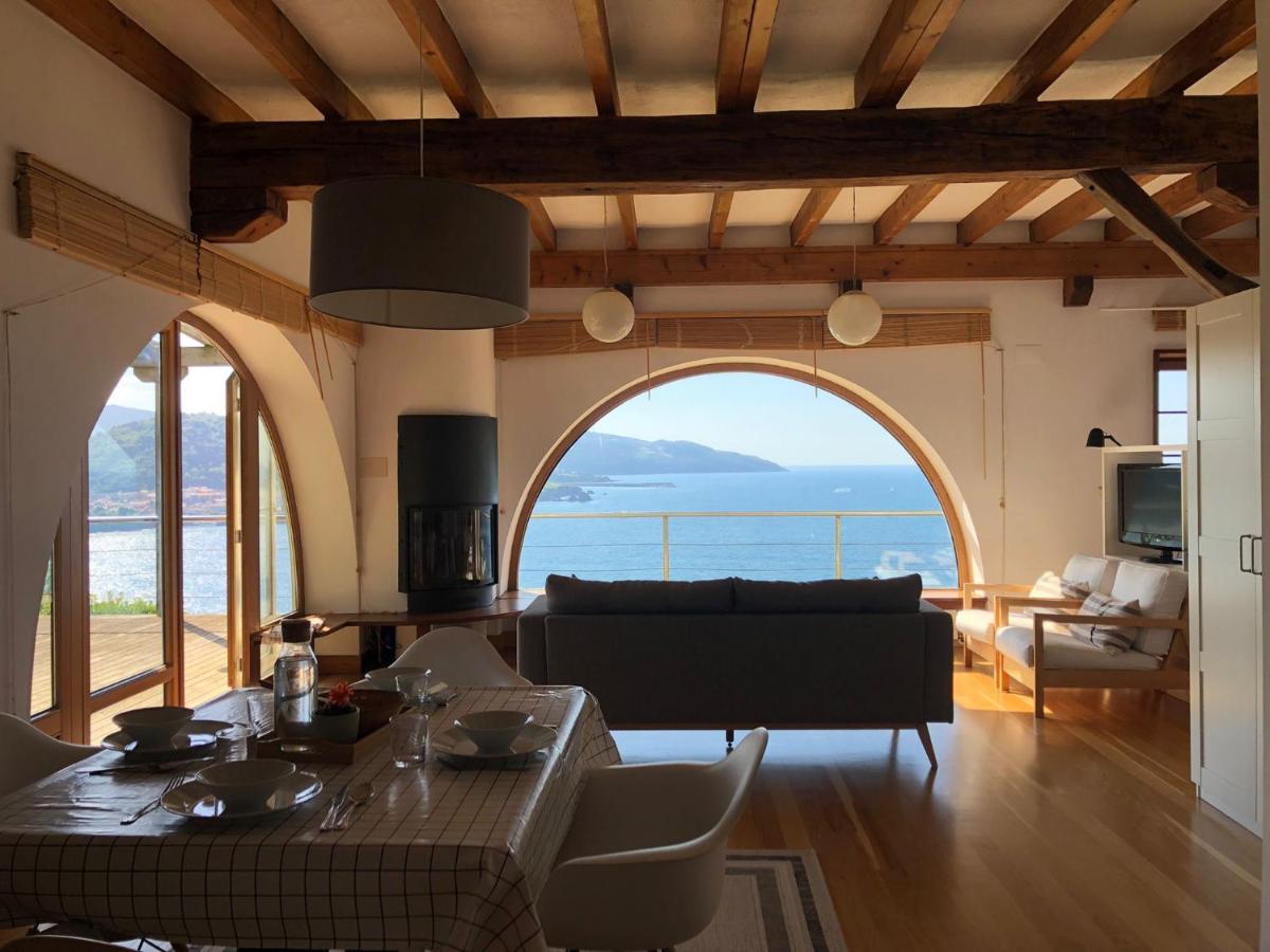 Willa Adosado En La Costa Con Excelentes Vistas Al Estuario De Urdaibai Mundaka Zewnętrze zdjęcie