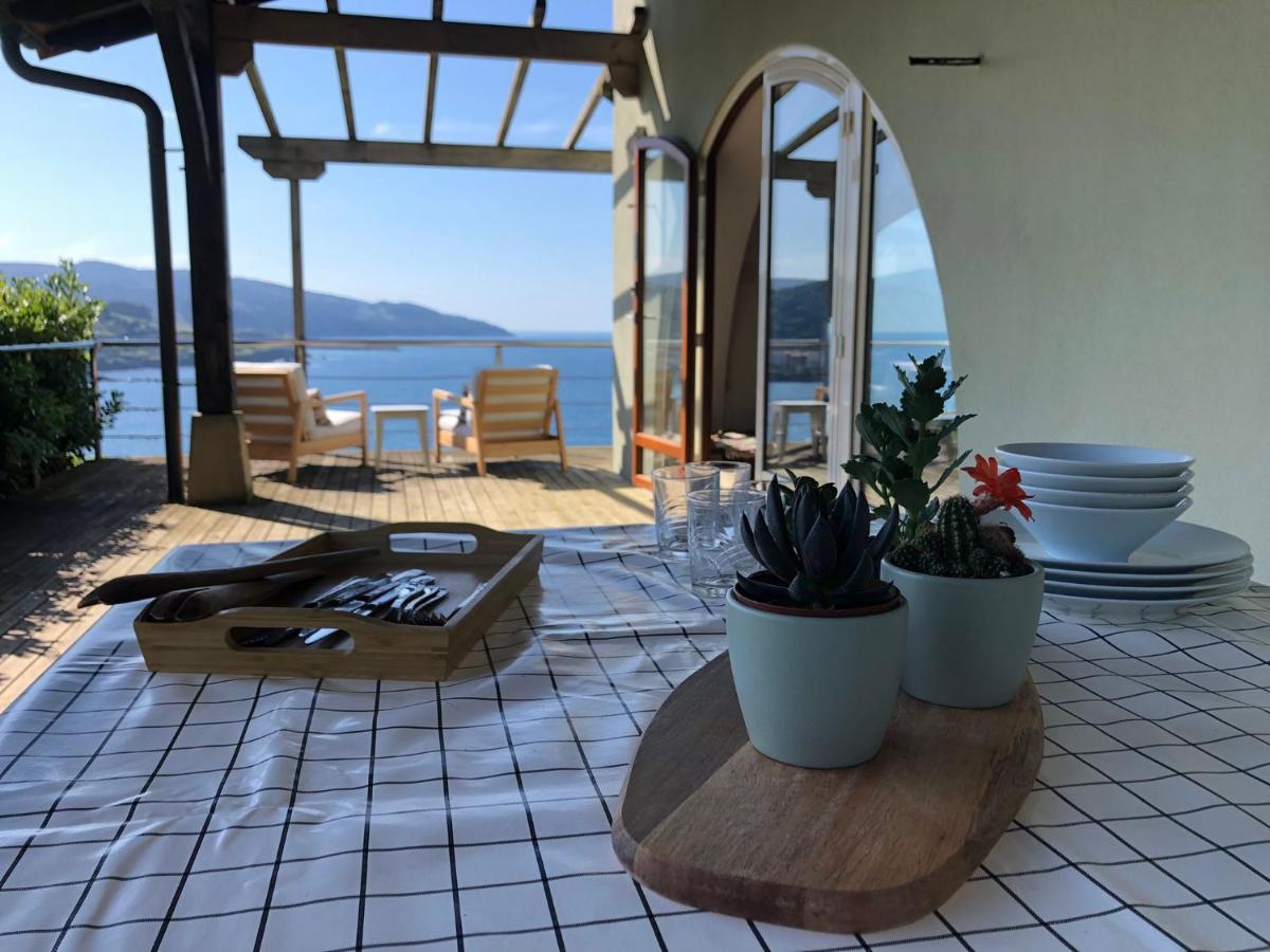 Willa Adosado En La Costa Con Excelentes Vistas Al Estuario De Urdaibai Mundaka Zewnętrze zdjęcie