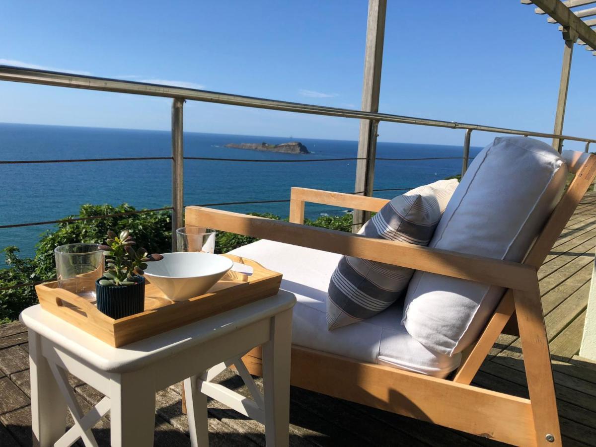 Willa Adosado En La Costa Con Excelentes Vistas Al Estuario De Urdaibai Mundaka Zewnętrze zdjęcie