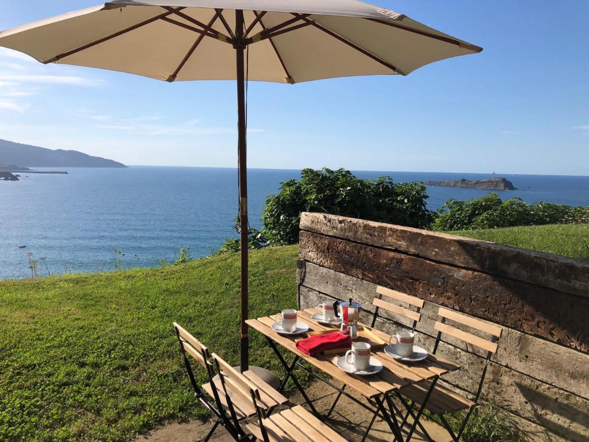 Willa Adosado En La Costa Con Excelentes Vistas Al Estuario De Urdaibai Mundaka Zewnętrze zdjęcie