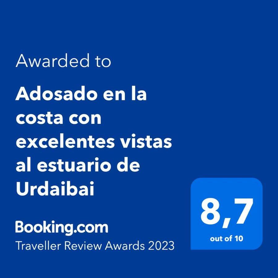 Willa Adosado En La Costa Con Excelentes Vistas Al Estuario De Urdaibai Mundaka Zewnętrze zdjęcie